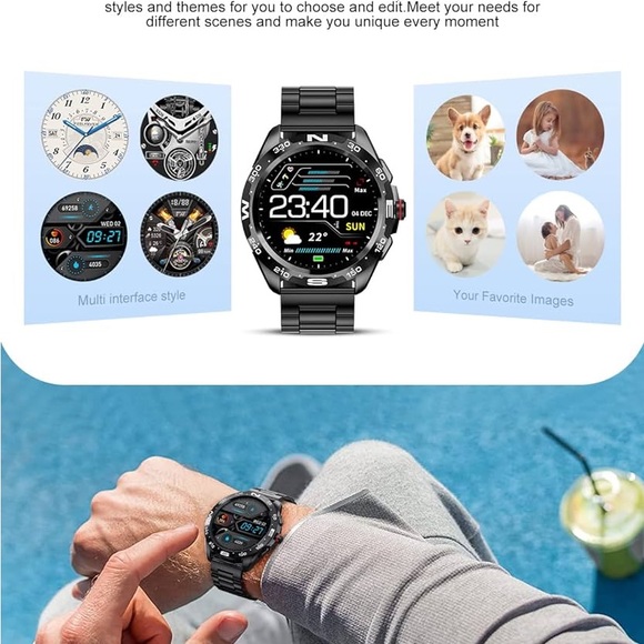 LIGE Smart Watch  for Android + iOS brand new - Picture 7 of 10
